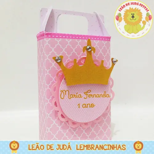 Caixa Tic Tac tema reinado