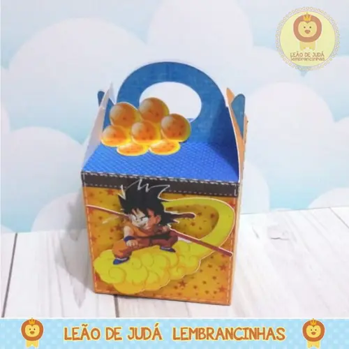 Caixinha Atenas tema Dragon Ball