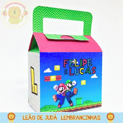 Caixinha Benim tema super mario bros modelo2