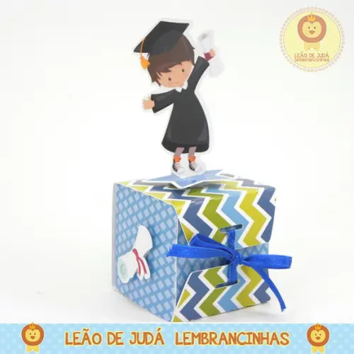 Caixinha Cubo Formatura