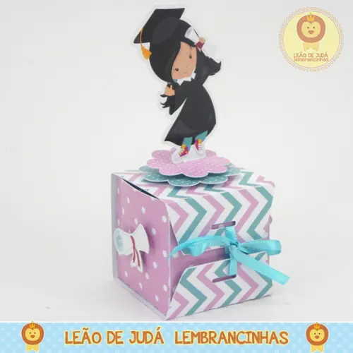 Caixinha Cubo Formatura