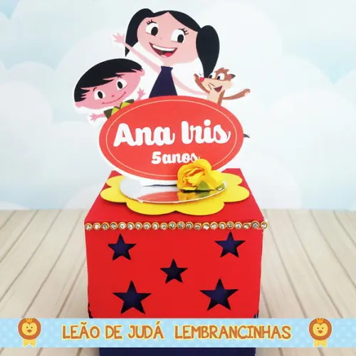 Caixinha Cubo show da luna