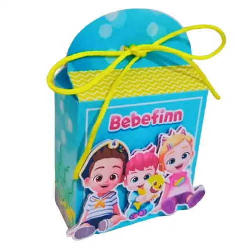 Caixinha Lembrancinha para Festa Tema Bebefinn