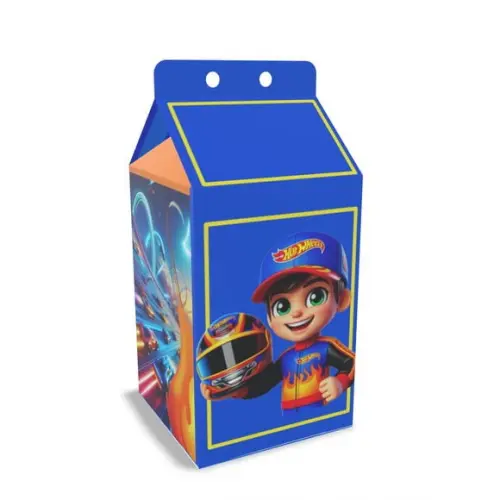 Caixinha Lembrancinha para Festa Tema Hot Wheels