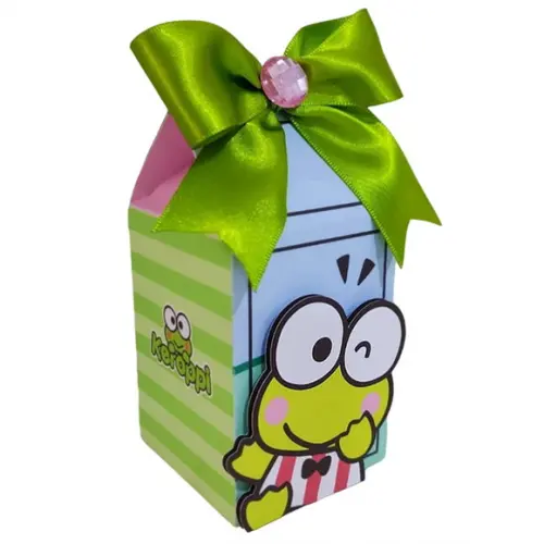 Caixinha Lembrancinha para Festa Tema Keroppi