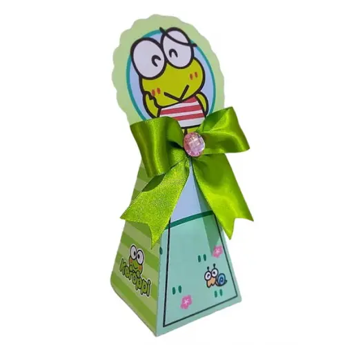 Caixinha Lembrancinha para Festa Tema Keroppi