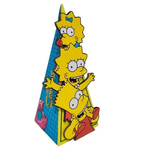 Caixinha Lembrancinha para Festa Tema os Simpsons