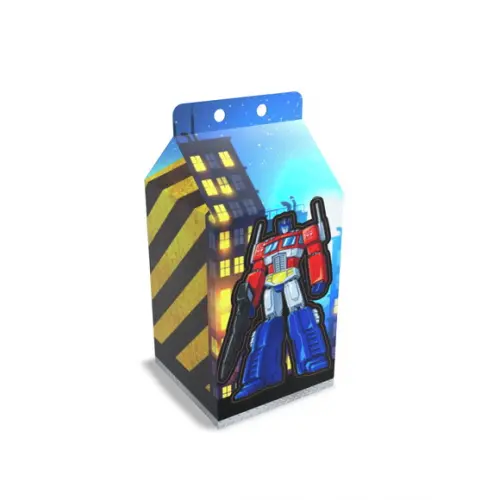 Caixinha Lembrancinha para Festa Tema Transformers