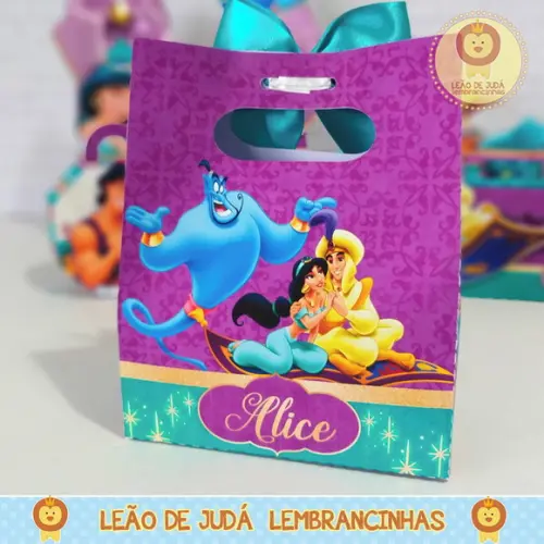 Caixinha Malabo Personalizável no tema Aladdin