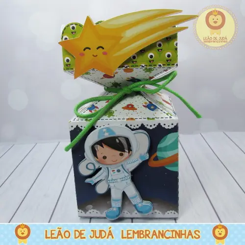 Caixinha Meia Bala Astronauta