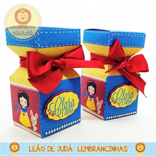 Caixinha Meia Bala Branca de neve