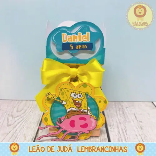 Caixinha Meia Bala Bob Esponja