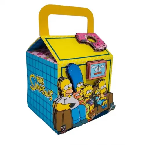 Caixinha Lembrancinha para Festa Tema os Simpsons