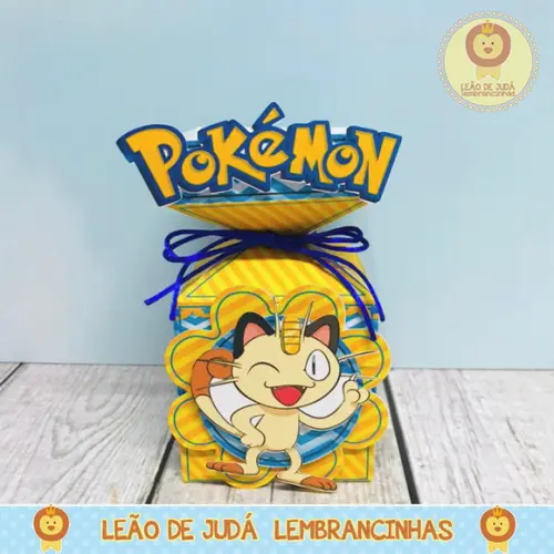 Caixinha Meia Bala Pokémon