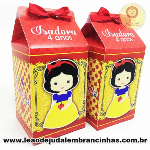 Caixinha Milk Branca de Neve