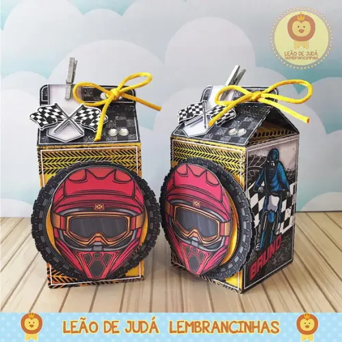 Caixinha Milk Motocross