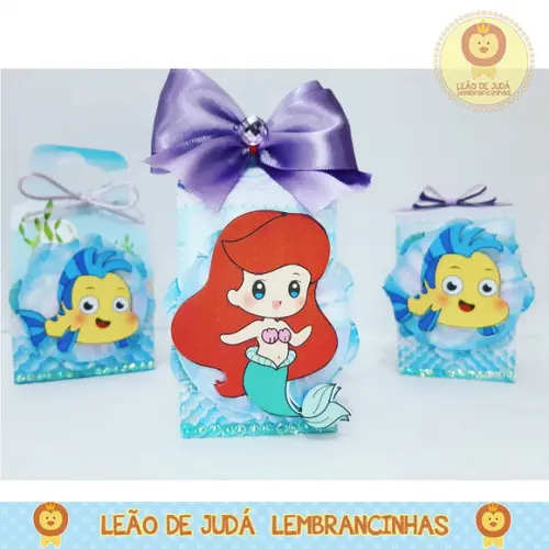 Caixinha milk tema ariel