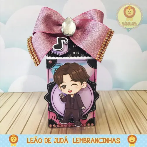 Caixinha milk tema BTS