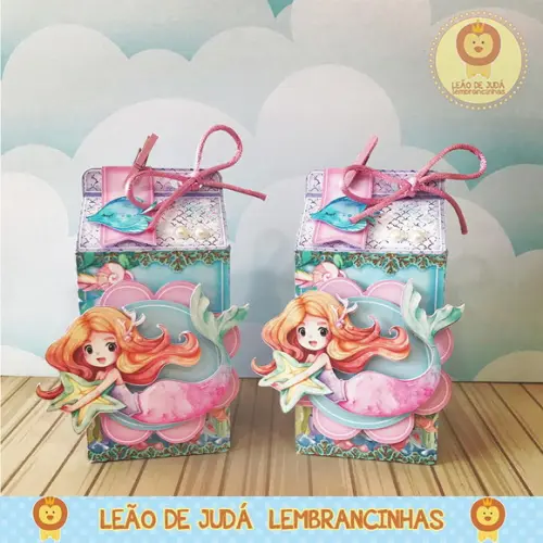 Caixinha Milk Tema Sereia