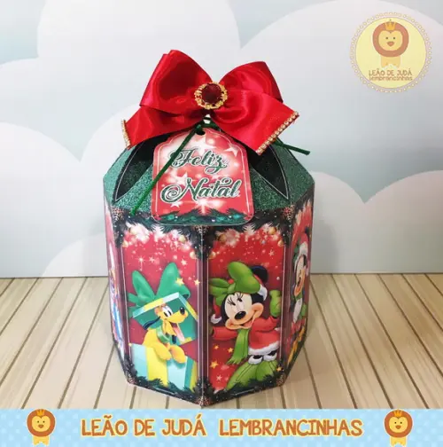 Caixinha Natal do Mickey