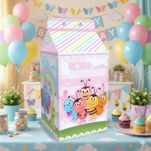 Caixinha para Festa Bichikids