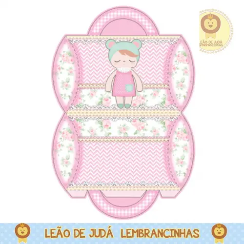 Caixinha Para Festa Boneca Metoo Doll