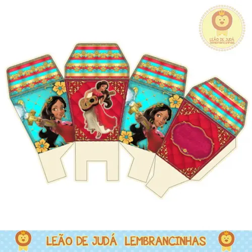 caixinha para festa elena de avalor