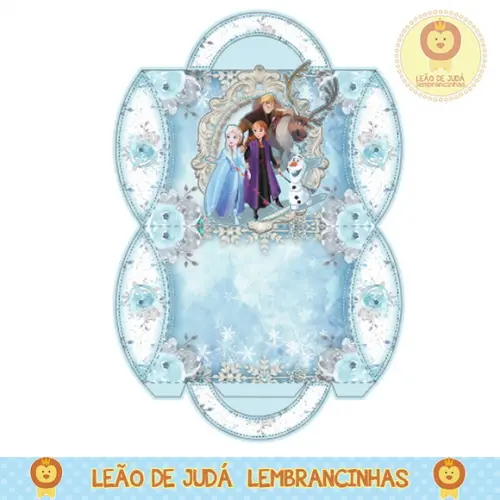 Caixinha para festa frozen