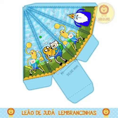 Caixinha para Festa Hora de Aventura