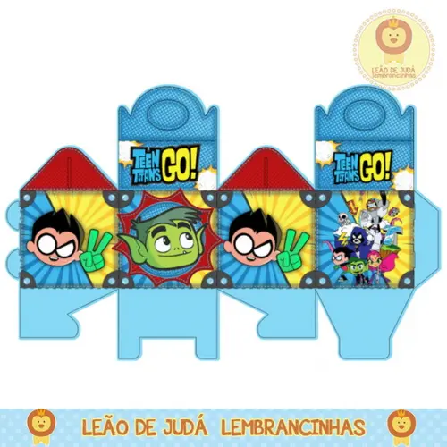 caixinha para festa jovens titãs