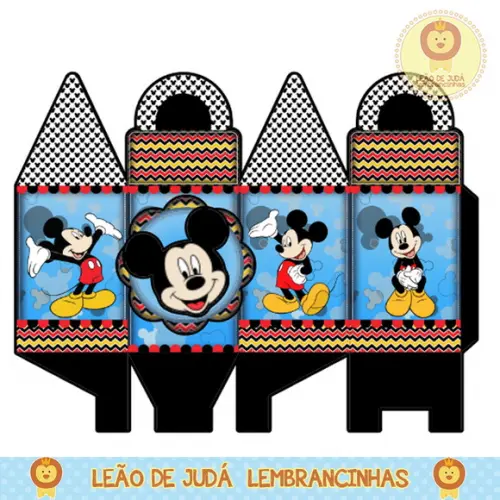 caixinha para festa mickey