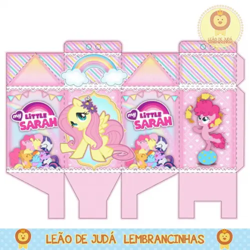Caixinha para Festa My Little Pony