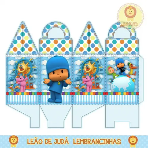 Caixinha para Festa Pocoyo