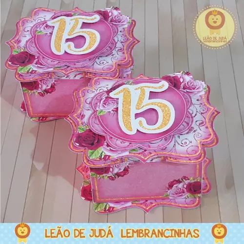 Caixinha para festa tema 15 anos