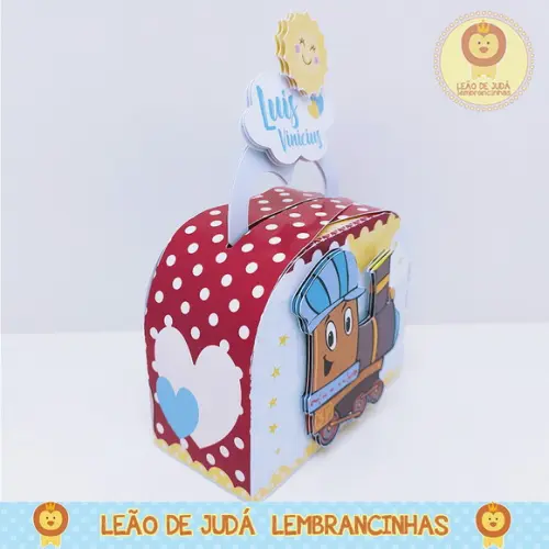 Caixinha para festa tema 3 palavrinhas
