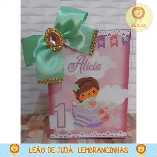 Caixinha para festa tema aviadora