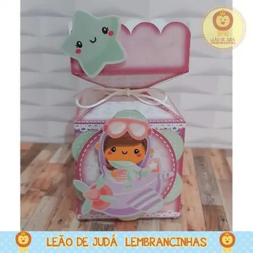 Caixinha para festa tema aviadora