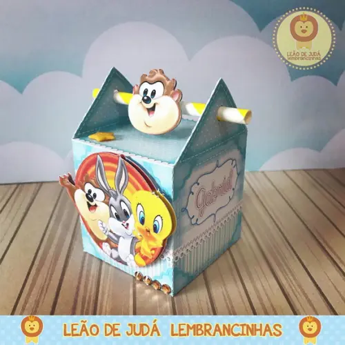 Caixinha para Festa Tema Baby Looney Tunes