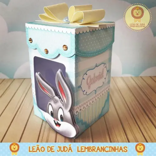 Caixinha para Festa Tema Baby Looney Tunes