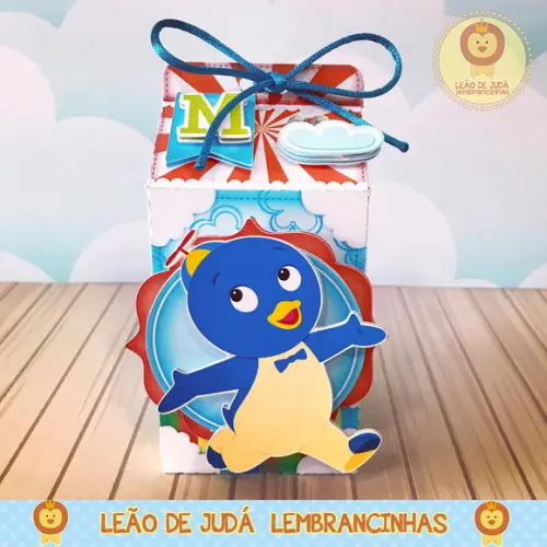 Caixinha para festa tema backyardigans