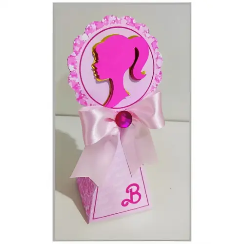 Caixinha para Festa Tema Barbie