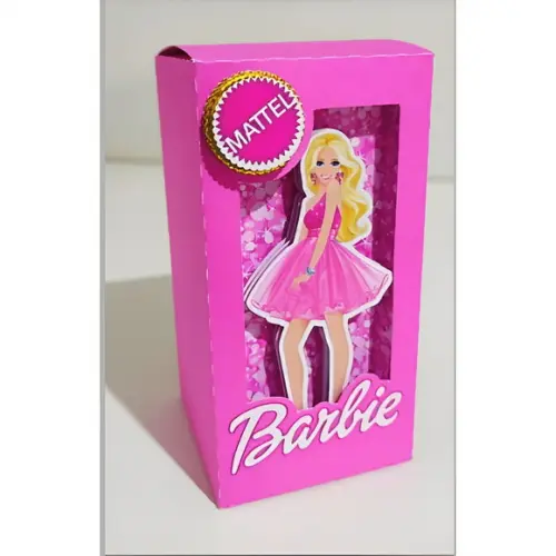 Caixinha para Festa Tema Barbie