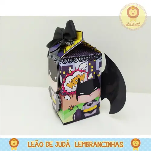 Caixinha para festa tema batman