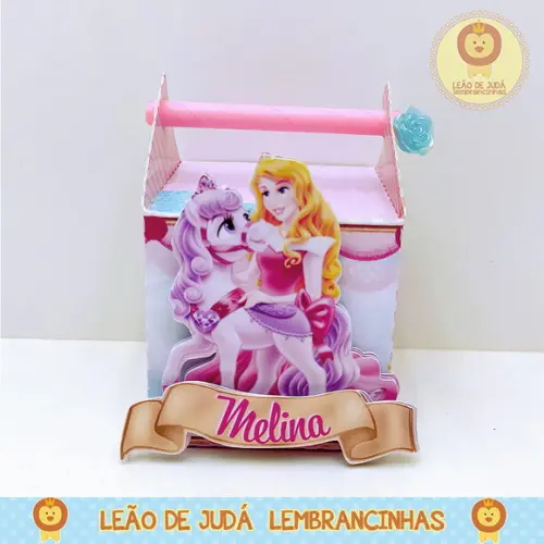 Caixinha para festa tema bela adormecida