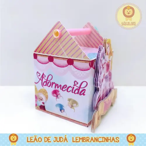 Caixinha para festa tema bela adormecida
