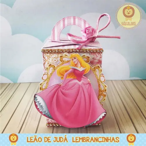 Caixinha para festa tema bela adormecida
