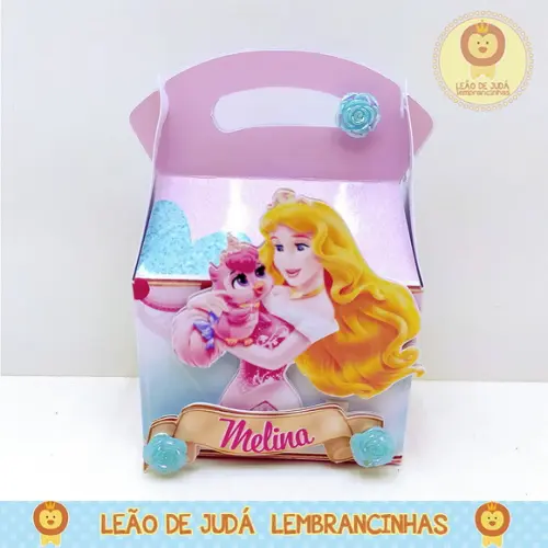 Caixinha para festa tema bela adormecida