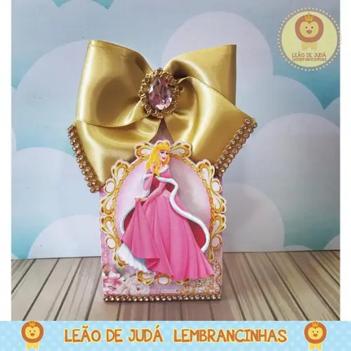 Caixinha para festa tema bela adormecida