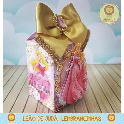 Caixinha para festa tema bela adormecida