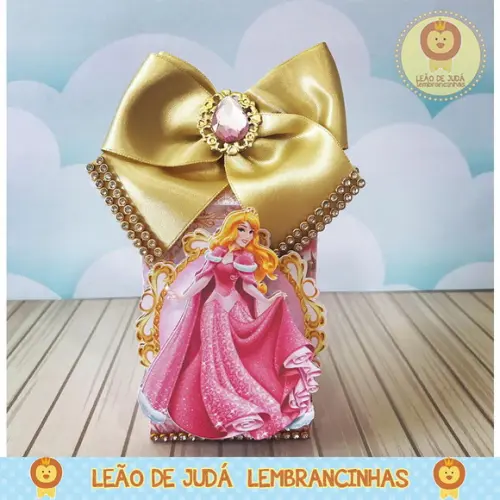 Caixinha para festa tema bela adormecida